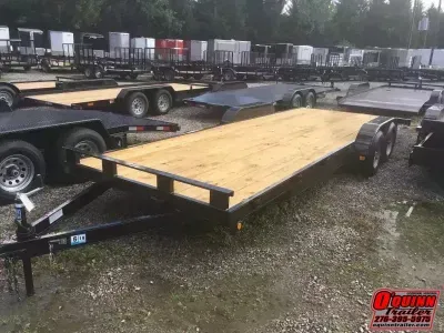 2027 P&T Trailers 82x22 Wood floor dove Car Hauler Car / Racing Trailer