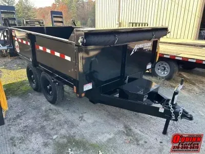 2026 Homesteader Trailers 6x10 5 ton tarp Dump Trailer