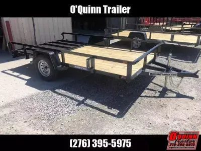 2027 Sure-Trac 82x12 Single Axle Tube Top Utility Trailer