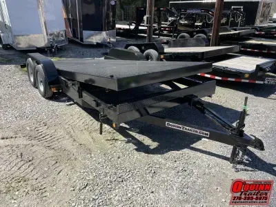 2026 P&T Trailers 82x20 Tilt Steel Floor 7K Car Hauler