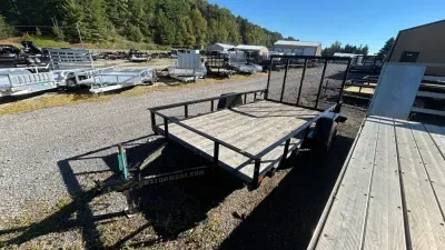 2019 Gatormade Trailers *USED 2019* 76x12 gate single axle Utility Trailer