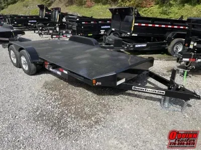 2025 Sure-Trac 82x18 5ton Steel Floor Car / Racing Trailer