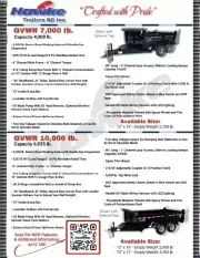 new Dump Trailers Hawke Trailers  for sale, in Coeburn, VA Thumbnail 3