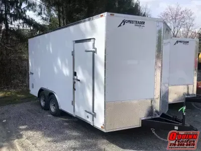 2027 Homesteader Trailers 8.5X16 Intrepid SD RAMP 7FT TALL