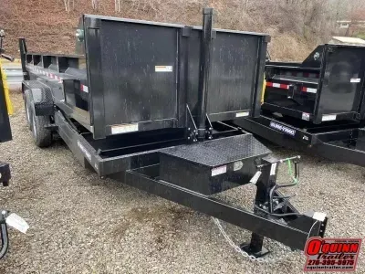 2026 Sure-Trac 82X16 7TON DUMP TELESCOPIC W/TARP AND RAMPS Dump Trailer
