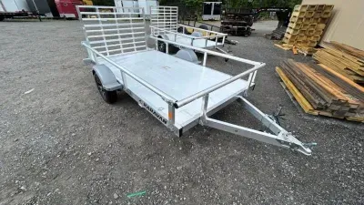 2026 Karavan Trailers 6x12 aluminum single w/gate Utility Trailer
