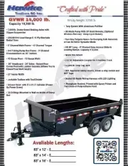new Dump Trailers Hawke Trailers  for sale, in Coeburn, VA Thumbnail 9