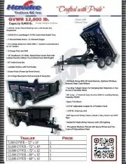 new Dump Trailers Hawke Trailers  for sale, in Coeburn, VA Thumbnail 2