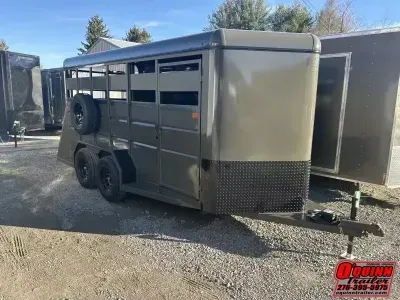 2027 Valley Trailers 6X16 Stock Trailer