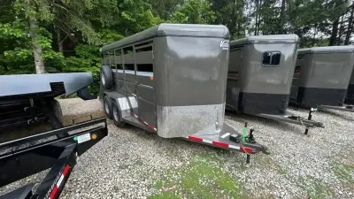 2027 Valley Trailers 6'8"X16 6Ton Stock Trailer