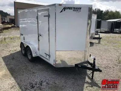 2026 Homesteader Trailers 6x12 tandem axle Intrepid sd ramp door Enclosed Cargo Trailer