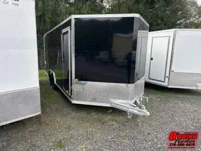 2026 Alcom-Stealth 8.5x20 7k XLT Pro Aluminum sd ramp Car Hauler Cargo / Enclosed Trailer