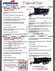 new Dump Trailers Hawke Trailers  for sale, in Coeburn, VA Thumbnail 8