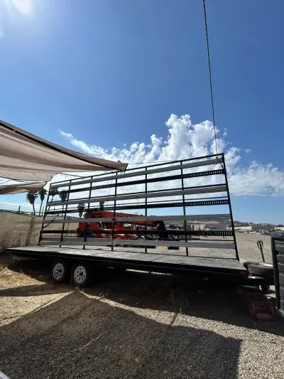 2000 Ronco Trailer 24 Foot Double Axel With Removable Rack