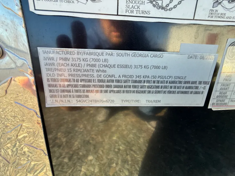 used Cargo (Enclosed) Trailers South Georgia  for sale, in Greensboro, NC Thumbnail 2