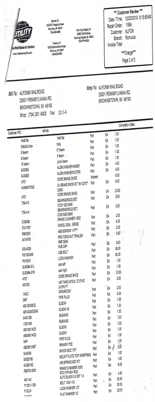 used Equipment / Flatbed Trailers Trail King  for sale, in Riverview, MI Thumbnail 29