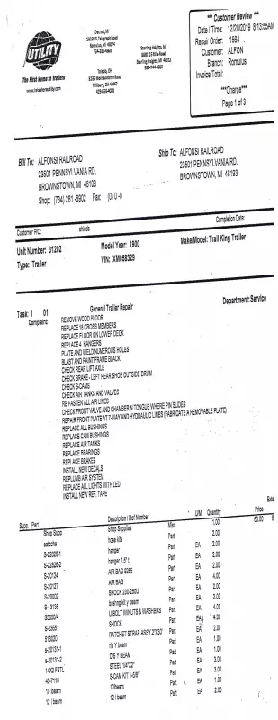 used Equipment / Flatbed Trailers Trail King  for sale, in Riverview, MI Thumbnail 26