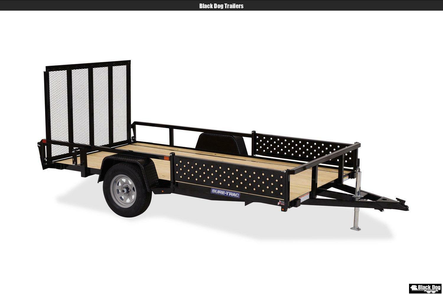 2023 Sure-Trac 7 x 12 Tube Top ATV Trailer 3K Idler 2023 Sure-Trac 7 x 12 Tube Top ATV Trailer 3K Idler