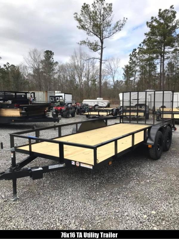 2022 Triple Crown 76x16 Tandem Utility Trailer 2022 Triple Crown 76x16 Tandem Utility Trailer