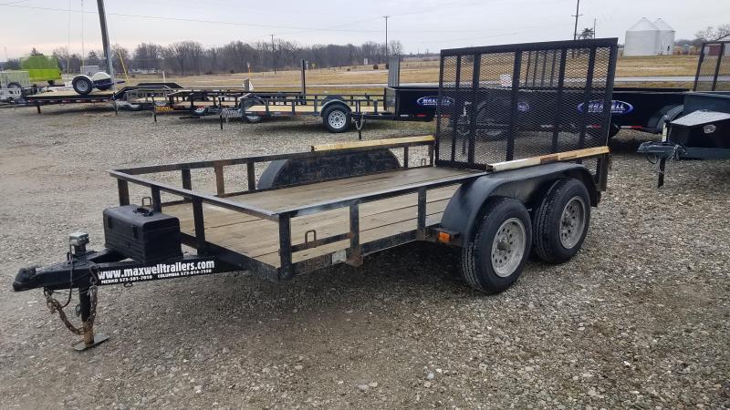 2003 Maxwell Used 76"X12' Utility Trailer 2003 Maxwell Used 76"X12' Utility Trailer