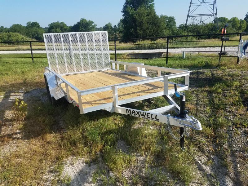 2022 Maxwell 83x12 Aluminum Utility Trailer Maxwell Trailers in