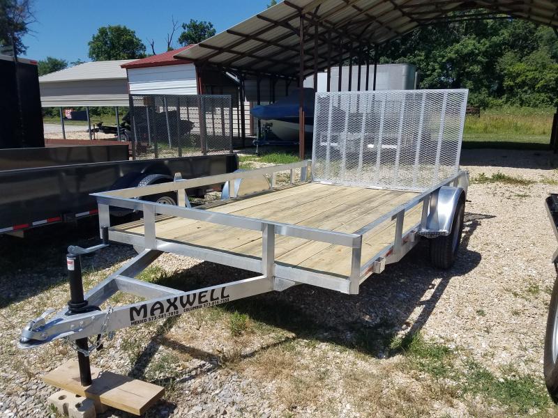 2022 Maxwell 83x12 Aluminum Utility Trailer SIaWCO