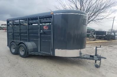 2022 Maxwell BrushPopper Livestock Trailer*** 2022 Maxwell BrushPopper Livestock Trailer***