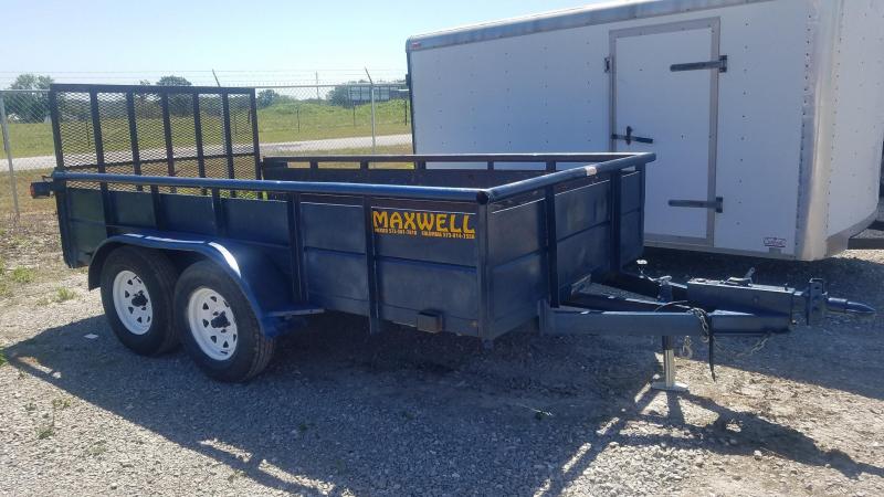 2007 Trailerman TA Solid Side Utility Trailer 2007 Trailerman TA Solid Side Utility Trailer