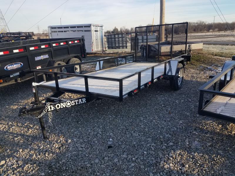 *2022 Maxwell 77x14 Railed Utility Trailer Maxwell Trailers in