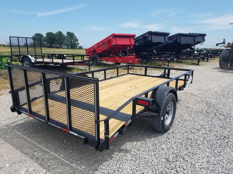 2022 Maxwell 77x12 Dovetail Utility Trailer Maxwell Trailers in