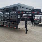 New 2019 Delco 24 ft Gooseneck Livestock Trailer New 2019 Delco 24 ft Gooseneck Livestock Trailer