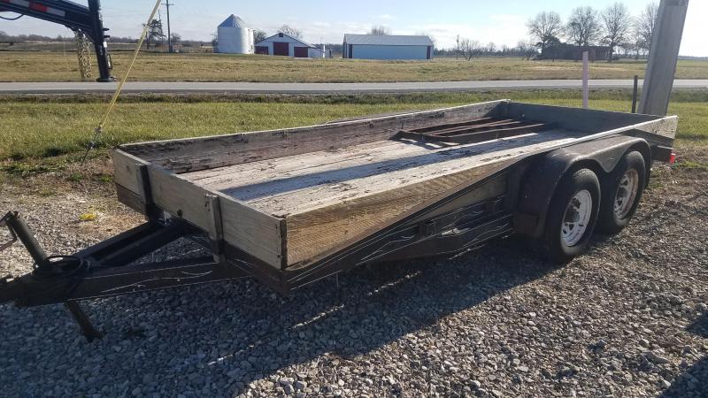 1990 Maxwell 76"X16' Equipment Trailer 1990 Maxwell 76"X16' Equipment Trailer