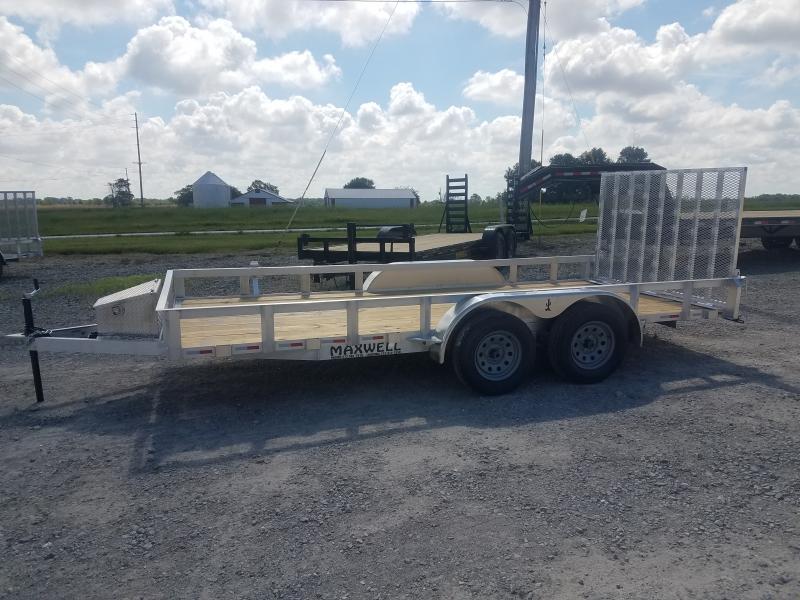 *2021 Maxwell Aluminum 83x16 Utility Trailer *2021 Maxwell Aluminum 83x16 Utility Trailer