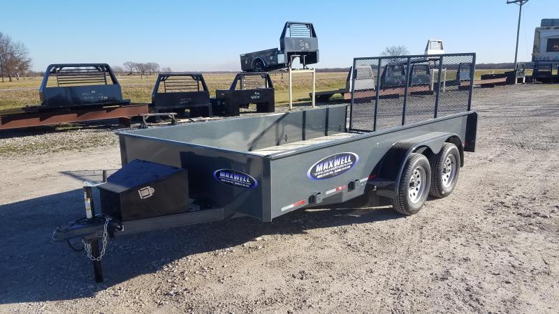 2021 Maxwell 83"X14' Solid Side Utility Trailer * 2021 Maxwell 83"X14' Solid Side Utility Trailer *