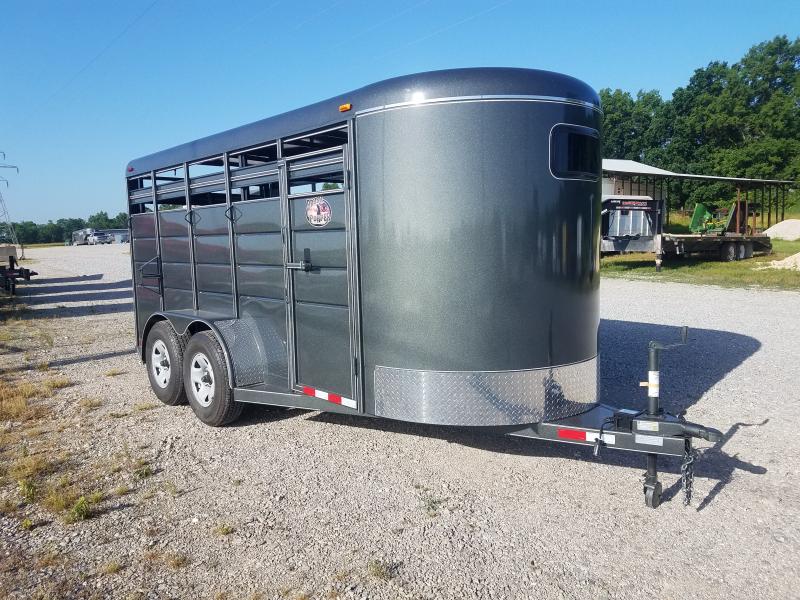 2022 Maxwell 16ft Brushpopper Stock / Stock Combo Trailer 2022 Maxwell 16ft Brushpopper Stock / Stock Combo Trailer