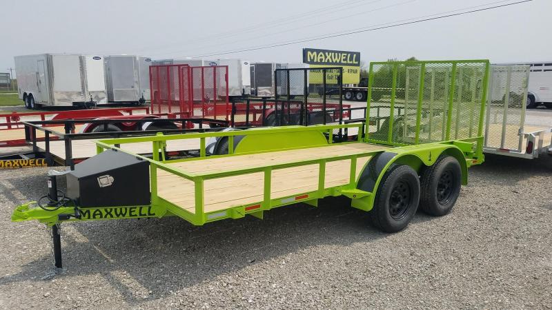 2021 Maxwell TA Railed Utility Trailer 2021 Maxwell TA Railed Utility Trailer