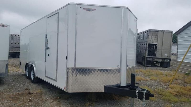 2020 H and H Trailer Tandem V nose Enclosed Cargo Trailer 2020 H and H Trailer Tandem V nose Enclosed Cargo Trailer