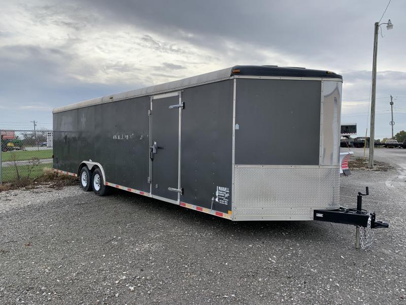 2011 Homesteader Trailers V-Nose Tandem Enclosed Cargo Trailer 2011 Homesteader Trailers V-Nose Tandem Enclosed Cargo Trailer