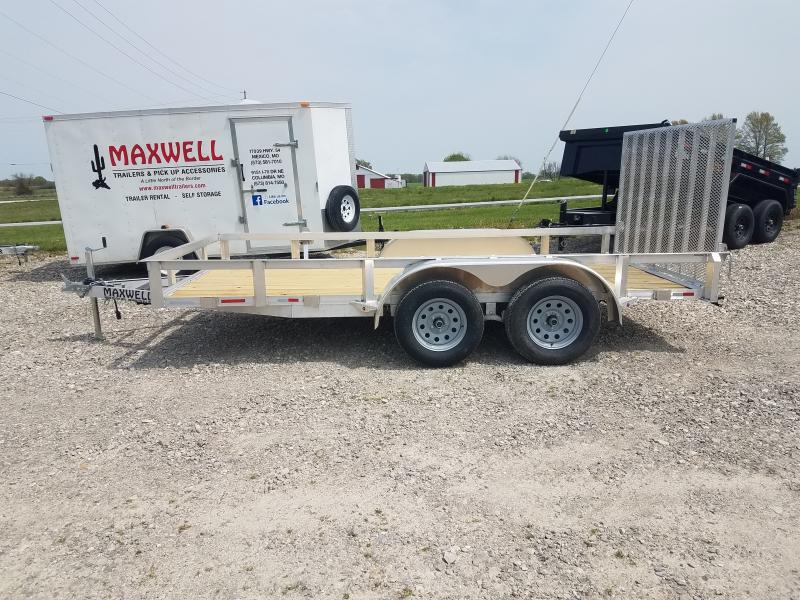 2021 Maxwell 83x14 Aluminum Utility Trailer 2021 Maxwell 83x14 Aluminum Utility Trailer