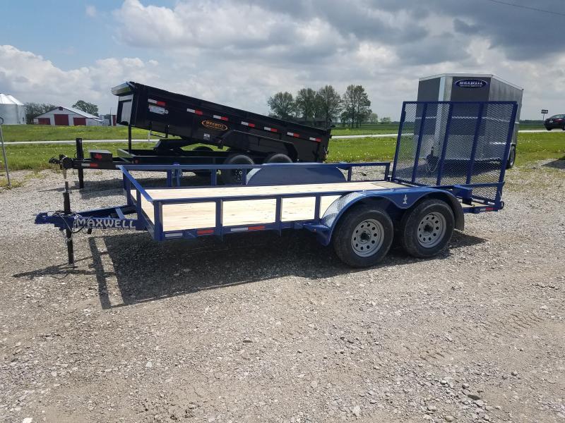 2021 Maxwell 83x14 railed Utility Trailer 2021 Maxwell 83x14 railed Utility Trailer