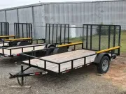 2026 Clay's 76" X 12' Utility Trailer (W/ Gate Assist) 