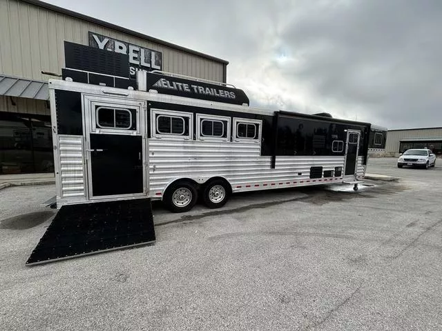used Horse Trailers Elite Trailers  for sale, in Boerne, TX Thumbnail 2
