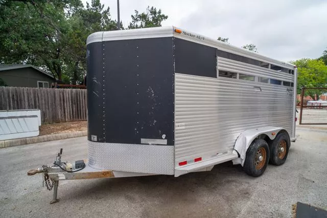 used Stock / Stock Combo Trailers Cimarron Trailers  for sale, in Boerne, TX Thumbnail 2