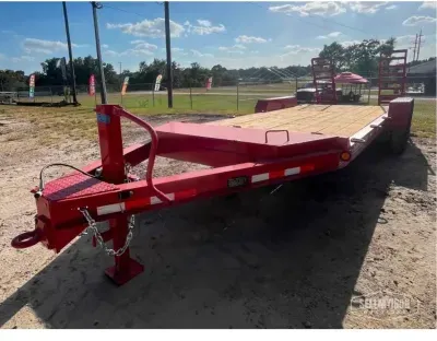 2013 Lucon T/A Flatbed Equipment Trailer