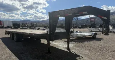 2014 Titan Ruff Neck 20' + 6' Flatbed Trailer