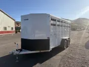 used Stock / Stock Combo Trailers Titan Trailers  for sale, in Culdesac, ID Thumbnail 2