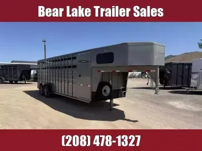 2025 Titan Trailers 24' Standard Stock / Stock Combo Trailer