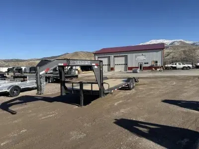 2026 Titan Trailers 25' Lo-Glide Equipment Trailer