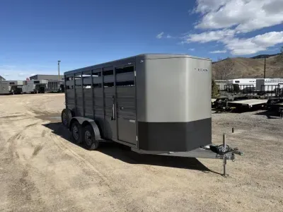 2026 Titan Challenger 6'8"x16' Stock Trailer