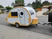 2007 Tab T@b lightweight teardrop trailer, solar, no brake controller needed